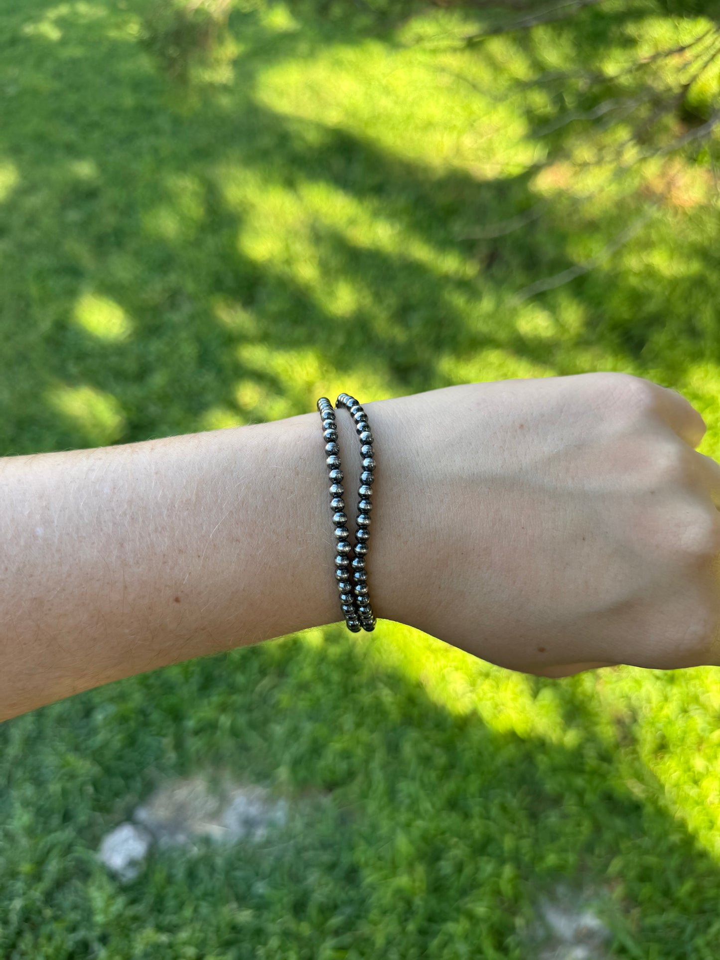 4mm Stretchy Navajo Bracelet