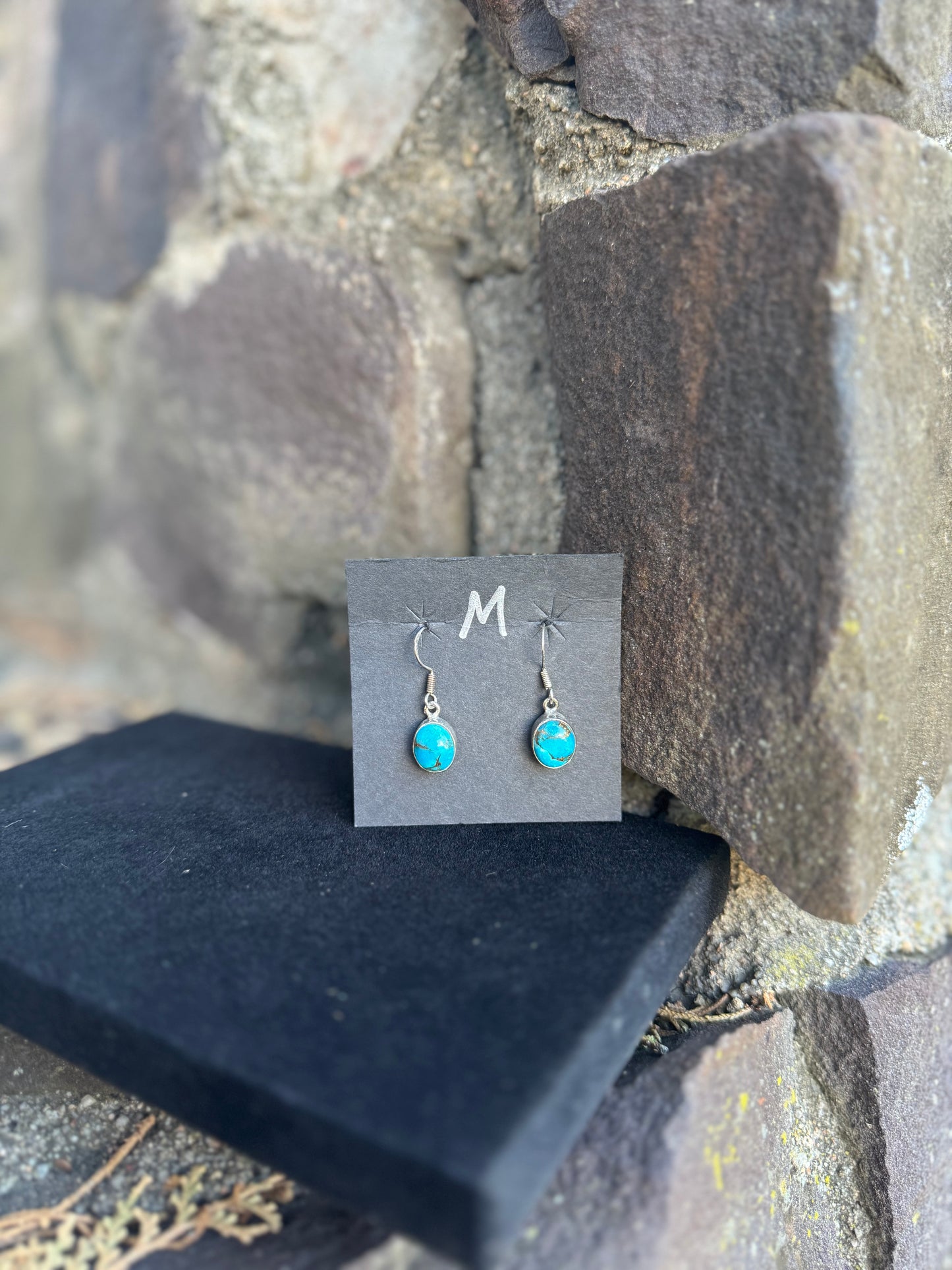 Tibetan Turquoise Earrings
