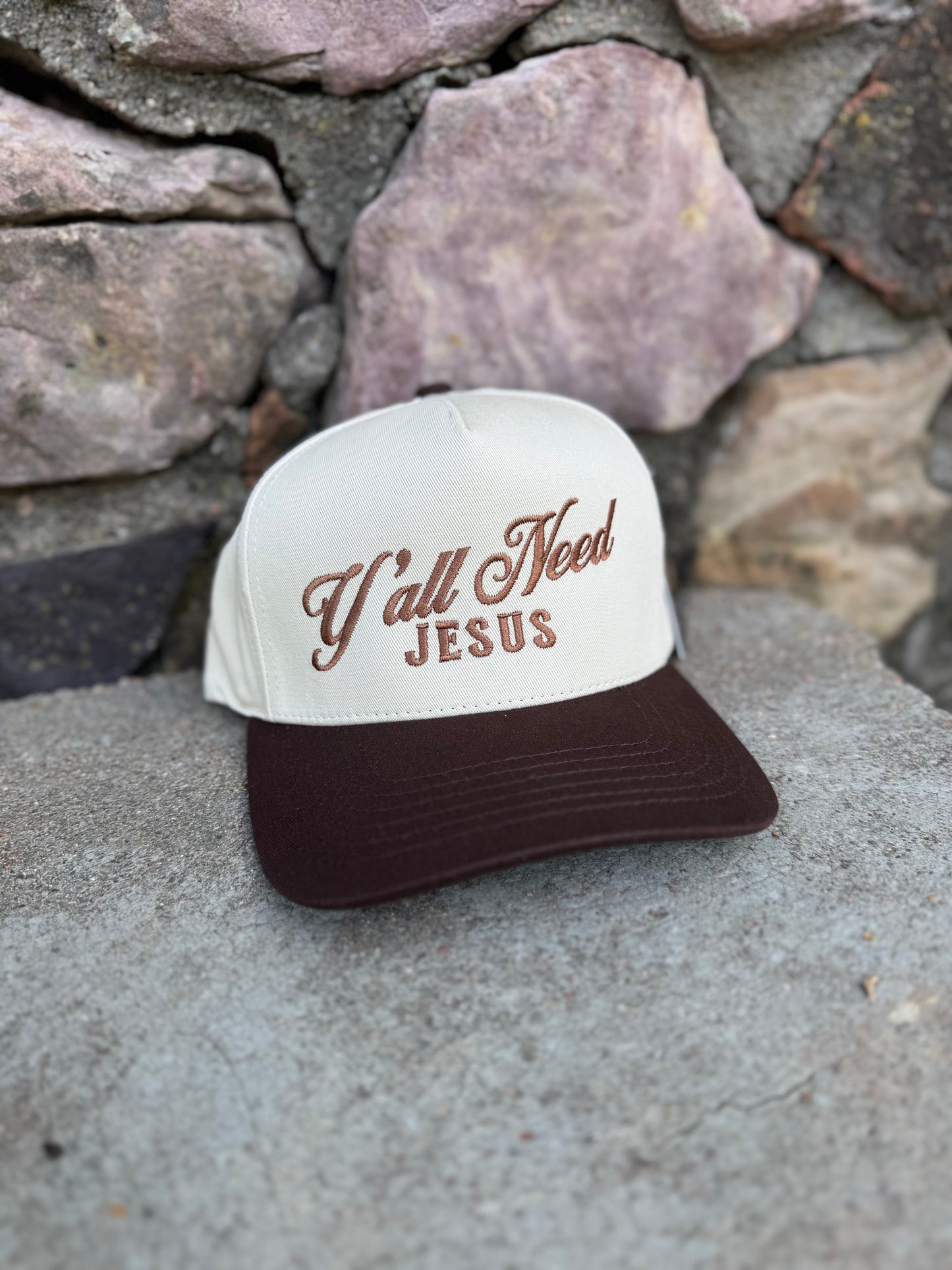 Ya’ll Need Jesus Trucker Hat
