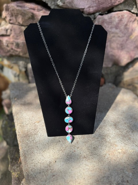 Cotton Candy Lariat